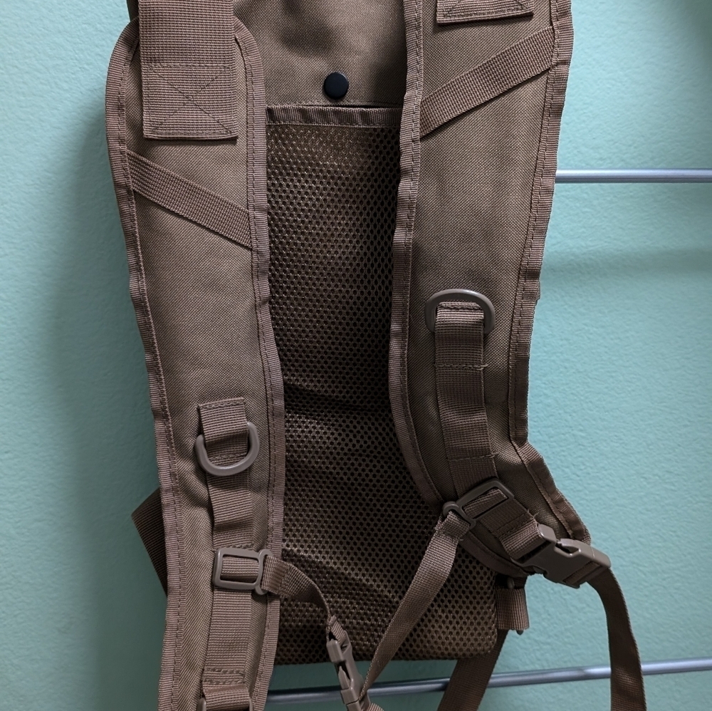 Brown Tactical Backpack - Picture 2 of 4
